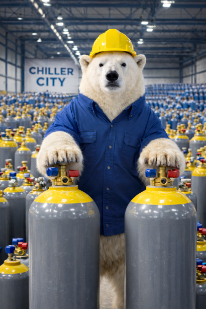 Bulk appliance refrigerant recovery support for municipal hazardous waste programs.